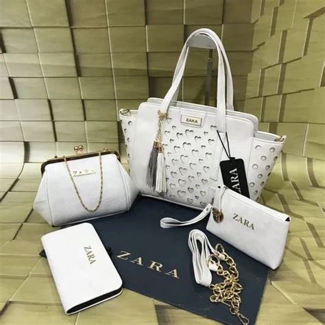 zara white handbags